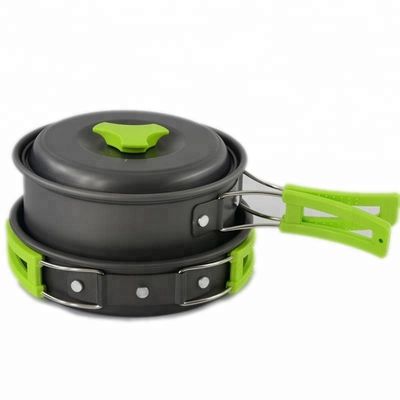 アメリカ 通貨 粘りのないキャンプ用 炊飯器 鍋 セット 屋外 キッチン 軽量 バックパック