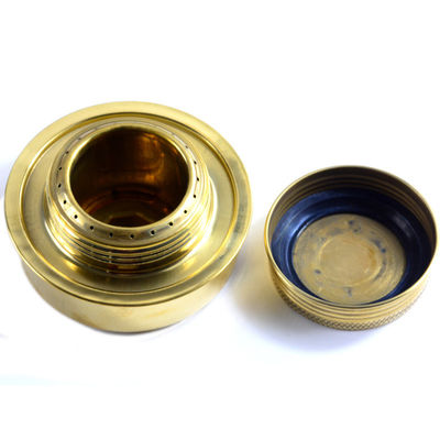 アルミ合金 露天キャンプ ミニ アルコールストーブ ポータブル ピクニック スピリットバーナー 145mm