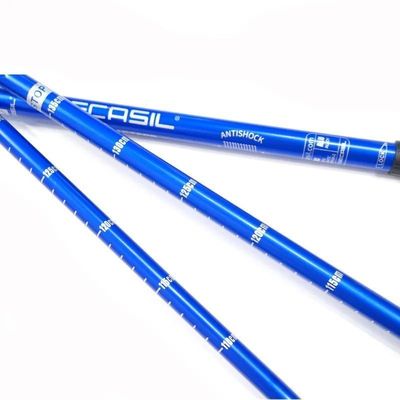 アウトドアアルペンストッククライミングスティック 90-135cm 4セクション アルミニウム望遠鏡歩行スティック