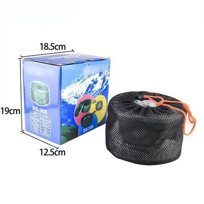19x13x19cm キャンピング料理用不粘用用調理具セット キャンピング料理用のポータブルアルミメッズキット