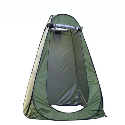 キャンプやシャワーのための便利なグリーン自動防水屋外トイレテント