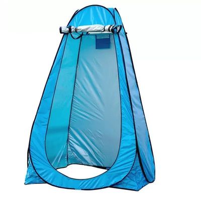 キャンプやシャワーのための便利なグリーン自動防水屋外トイレテント