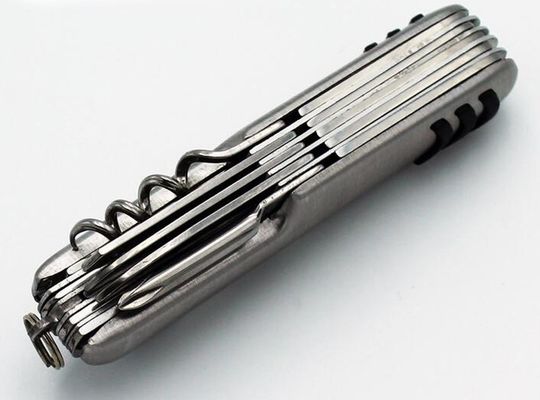 ポータブル ミニマルチファンクション スイスナイフ キャンプサバイバル 折りたたみナイフ 8.7X2.7cm US
