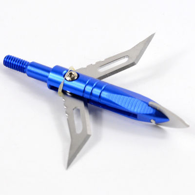4.3X2.5cm 持ち運び可能な100粒金属 弓矢 野外狩り 矢頭