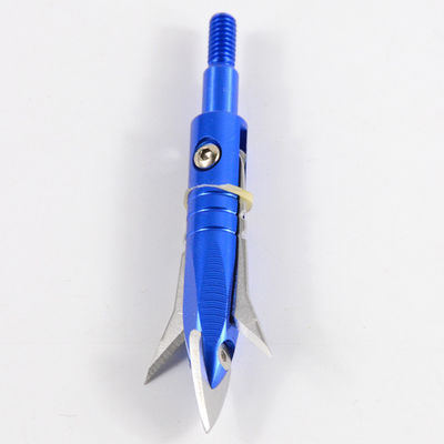 4.3X2.5cm 持ち運び可能な100粒金属 弓矢 野外狩り 矢頭