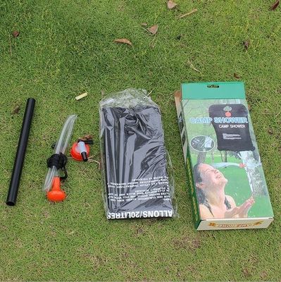 キャンピング用のカスタマイズされたPVC防水ソーラーシャワー