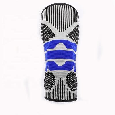 スポーツ ナイロン シリコン 膝蓋 圧縮 膝蓋 サポート ブレーキ バスケットボール 保護