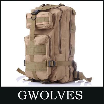 アウトドアスポーツ オックスフォード戦術バッグ 防水 旅行バックパック 納期予定