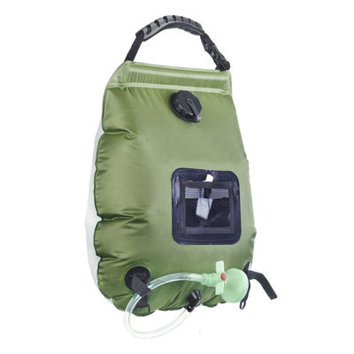 屋外ポータブルソーラーキャンプシャワー製品のための20LPVC吊る式シャワーバッグ