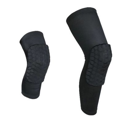 US 2/ピース 膝の支え バスケットボール スポーツ 膝の圧縮袖