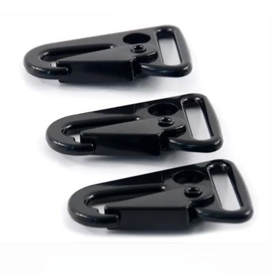 ブラック 25mm メタル HKキーチェイン スナップイーグルフック ペットカラー 納期予定