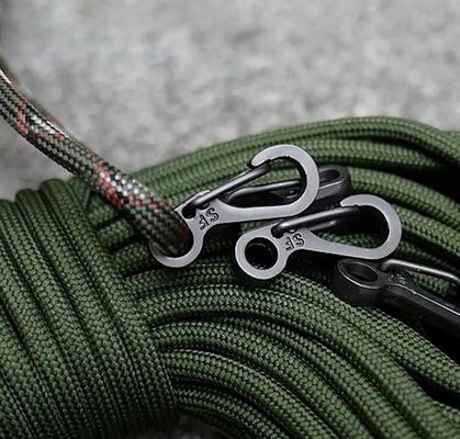 アウトドアキャンプ キーチェイン ハック ミニ Sf EDC キャラビナー アルミ合金 バックパック ハンジング ブックル