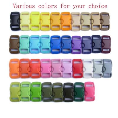 色んなプラスチック 10mm パラコード 曲がったサイドリリースブックルと推定配達時間
