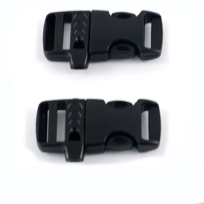 パーソナライゼーション 20mm 調節可能な緊急パラコード プラスチックのサイドリリース フイストバックル